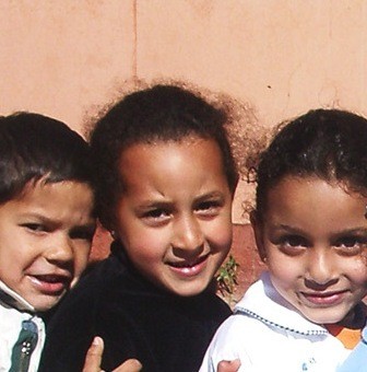 Children at Marrakesh, Morocco