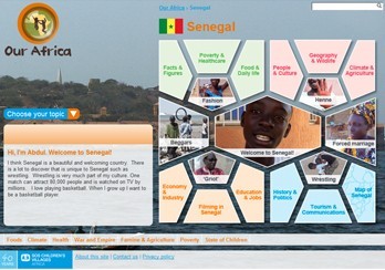 Senegal Our Africa main page