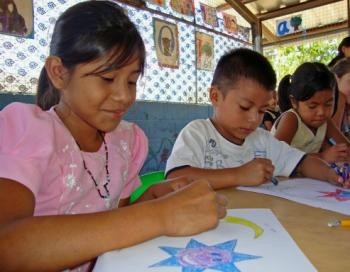 Children from Santa Tecla, El Salvador