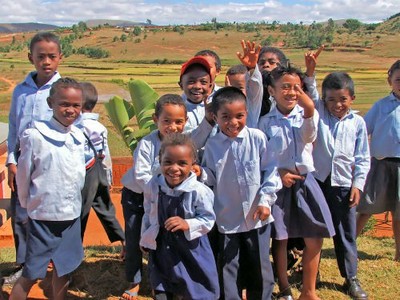 Children at Antananarivo, Madagascar