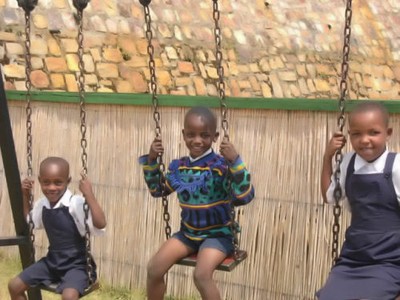 Children at Byumba, Rwanda