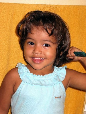 Child from Tela, Honduras