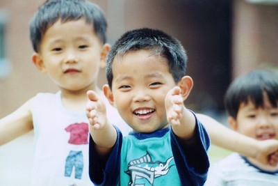 Little Korean boy