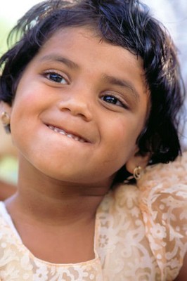 Child at Alwaye Cochin, India