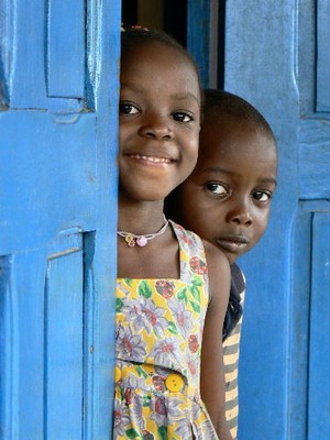 Children from Conakry in Guinea