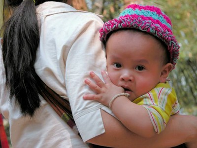 Child at Luang Prabang, Laos