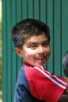 Child from Madreselvas, Chile