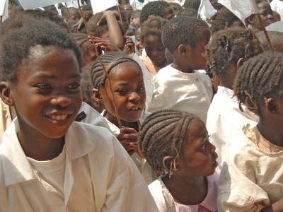 Children in Huambo, Angola