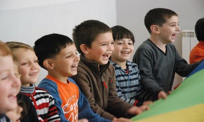Children from the FSP in Tbilisi, Georgia