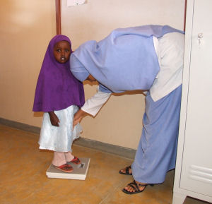 Children under 5 receiving health care in Somalia