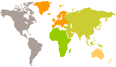 Continents with SOS Medical Centres