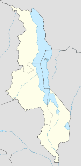 Que muestra la ubicación del Parque Nacional Nyika Mapa