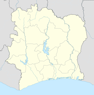 Yamoussoukro se encuentra en Costa de Marfil