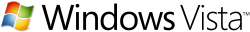 Logotipo de Windows Vista y wordmark.svg