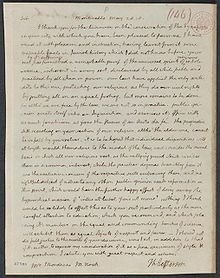 Jefferson's 1818 letter to Mordecai Manuel Noah