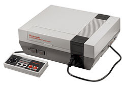 Nintendo Entertainment System con controlador