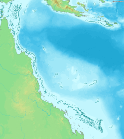 La Gran Barrera de Coral se encuentra frente a la costa de Queensland