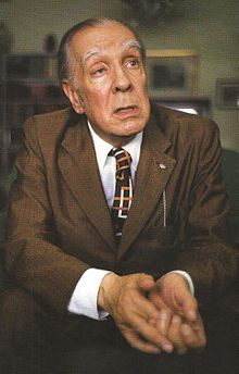 Jorge Luis Borges en 1982, fotografía de Sara Facio