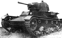 Un tanque ligero 7TP polaco