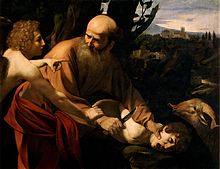 Sacrificio de Isaac-Caravaggio (Uffizi) .jpg