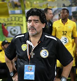 Maradona en 2012 Champions League CCG final.jpg