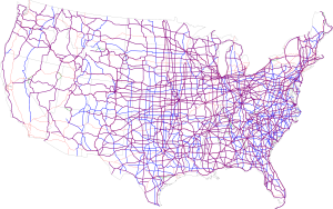 Mapa de corriente de Estados Unidos Routes.svg