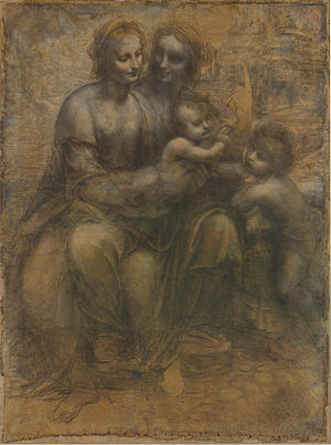 La Virgen y el Niño con Santa Ana y San Juan Bautista