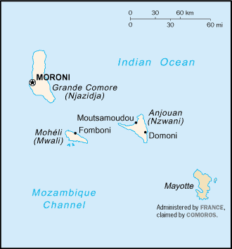 Mapa de todas las islas
