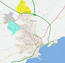 Plan de Dover - Cliquez pour voir à grande échelle