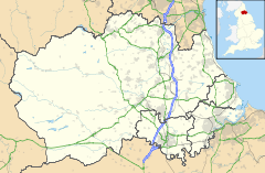 Durham est situé dans le comté de Durham