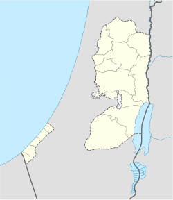 Bethléem se trouve dans les territoires palestiniens
