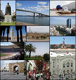 Vue de Tunis