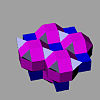 Runcinated honeycomb.jpg cube alterné