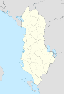 Tirana est situé en Albanie