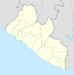 Monrovia est situé au Libéria