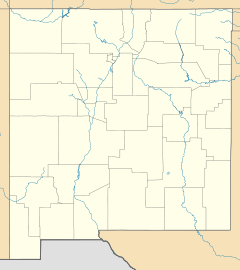 Trinity (test nucléaire) est situé au Nouveau-Mexique