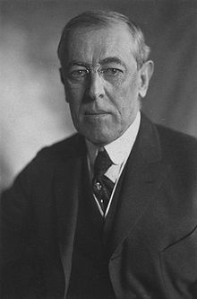 Thomas Woodrow Wilson, Harris et Ewing pc photo portrait, 1919.jpg