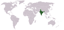Localisation sur la carte du monde