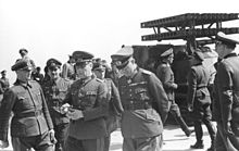WW2 Rommel sur son blindé de commandement en AFN en 1941 