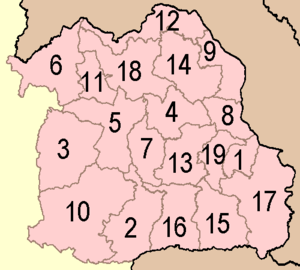 Les provinces de l'Isan