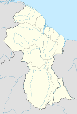 Georgetown, Guyana est situé en Guyane