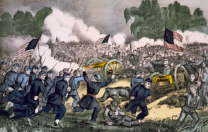 Bataille de Gettysburg, par Currier et Ives.png