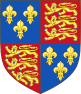 Armoiries royales de l'Angleterre (1399-1603) .svg