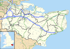 Canterbury localiza-se em Kent