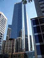 Grande torre Capella e US Bancorp torres reflexão