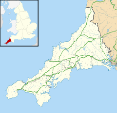 Monte de S. Miguel está localizado em Cornwall
