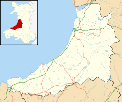 Aberystwyth está localizado em Ceredigion