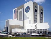 Vehicle Assembly Building and Launch Control Center at Kennedy Space Center