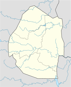 Mbabane está localizado na Suazilândia