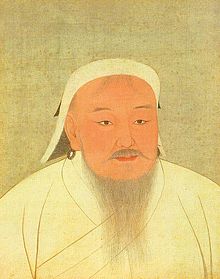 Pintura de Genghis Khan